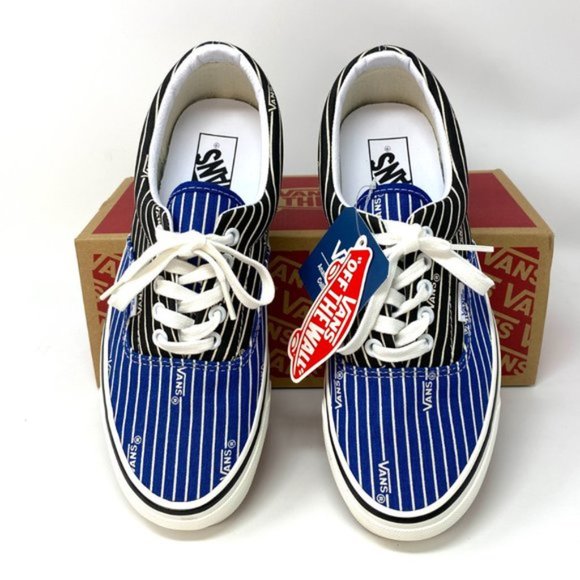 💖MEGA SALE💖VANS Era 95 Dx Canvas Black Blue Sneakers Skate Women's VN0A2RR11VA - Picture 14 of 16